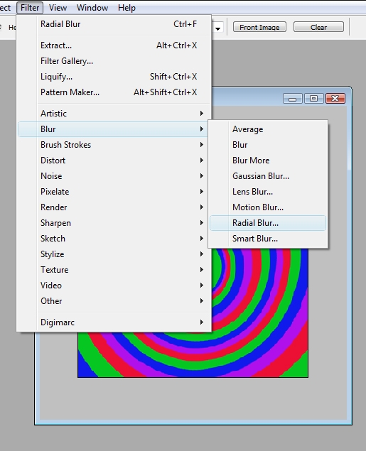 Creation of Psychedelic Swirl: Step 29